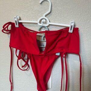 Red Bikini Set